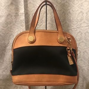 Dooney & Bourke Leather & Black Satchel